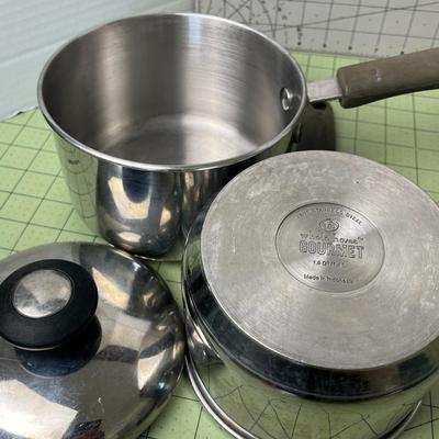 Stainless Steel CookWare Set of 6