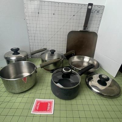 Stainless Steel CookWare Set of 6