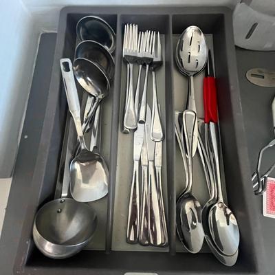 Cutlery Organizer Kitchen Drawer Storage Box