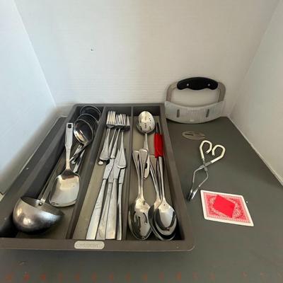 Cutlery Organizer Kitchen Drawer Storage Box