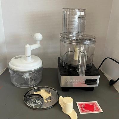 Cuisinart Food Processor & Hand Powered - Salsa Maker, Chopper and Mixer