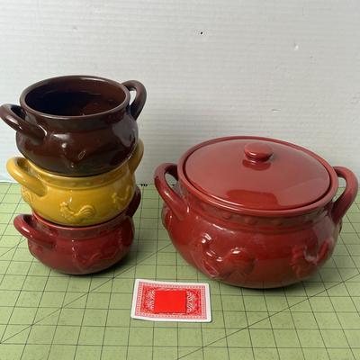 LTD Commodities Soup Bowl Set Of 4