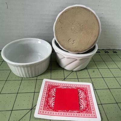 Milk Glass Bowls Set of 7
