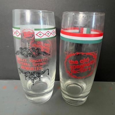 Set of 4 The Old Spaghetti Factory Glasses