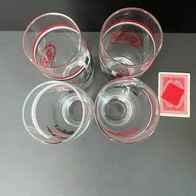 Set of 4 The Old Spaghetti Factory Glasses