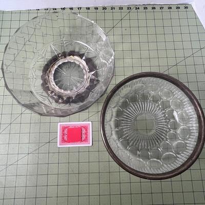 Crystal Bowl Set of 2