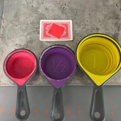 1 Bowl & Measuring Spoons and baking tray Set