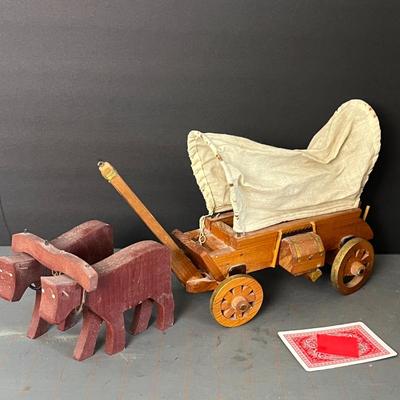Wood Covered Wagon
