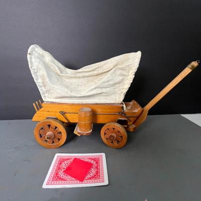 Wood Covered Wagon
