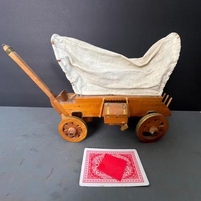 Wood Covered Wagon