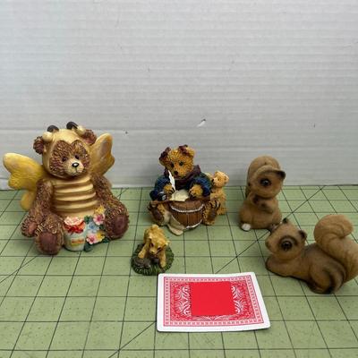 Animals Figurines Set of 5