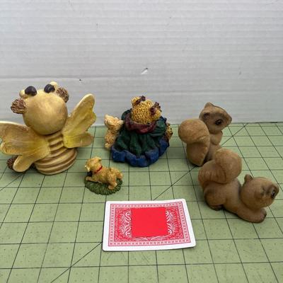 Animals Figurines Set of 5
