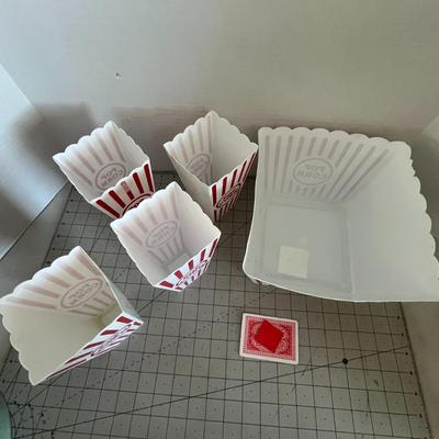 Popcorn Bucket and Reusable Cups