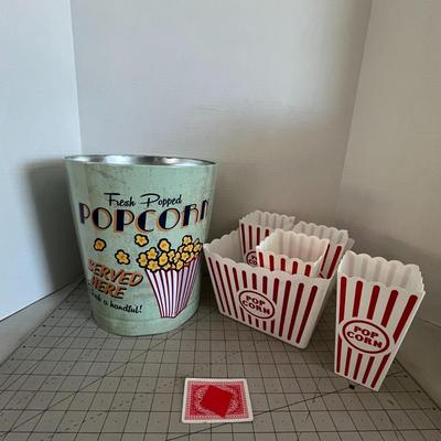Popcorn Bucket and Reusable Cups