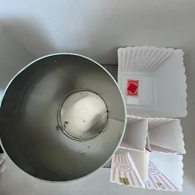 Popcorn Bucket and Reusable Cups