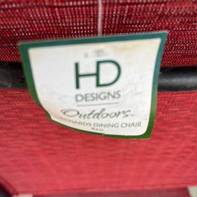 4 Patio chairs