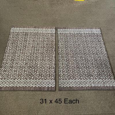 2 Rugs (Beige/Brown)