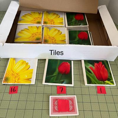 Variety of Ceramic Art Tiles