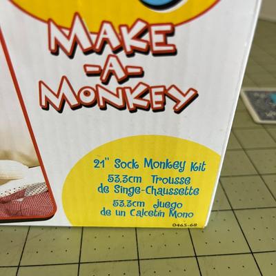 Peejay 21" Sock Monkey Making Kit