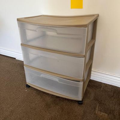 Sterilite 3 Drawer Storage Unit
