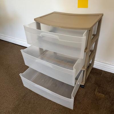 Sterilite 3 Drawer Storage Unit