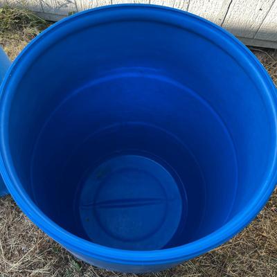 2 Greif 55 Gal. Plastic Water Tanks