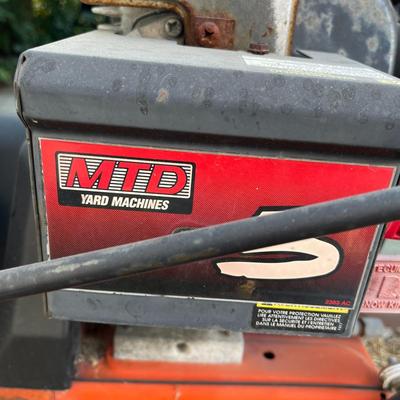 MTD Yard Machines Snowblower
