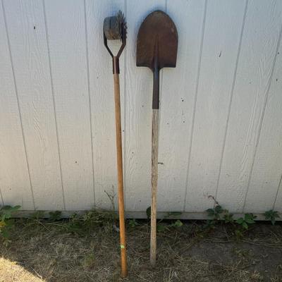 Lawn Edger and Garden Shovel