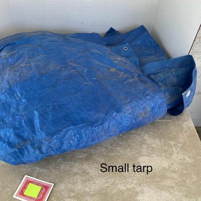Small Blue Tarp