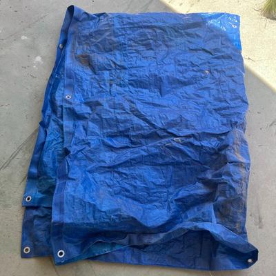 Small Blue Tarp