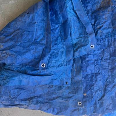 Small Blue Tarp