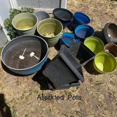 Variety of Plant Pots