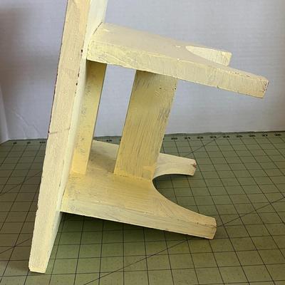 Handmade Wooden Step Stool