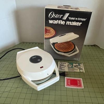 Oster Gold n Crispy Waffle Maker