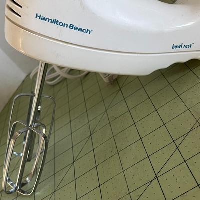 Hamilton Beach Hand Blender Mixer with Storage Box