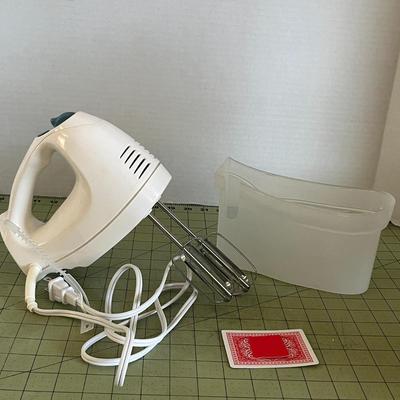Hamilton Beach Hand Blender Mixer with Storage Box