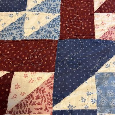 Multi Shaped Patchwork Handcrafted Quilts