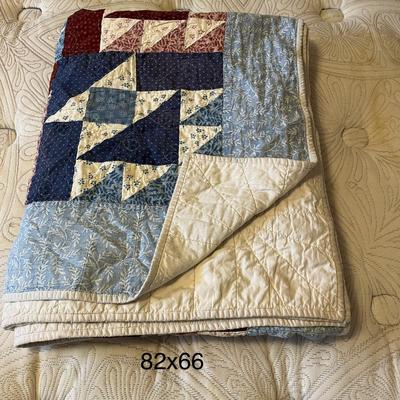 Multi Shaped Patchwork Handcrafted Quilts