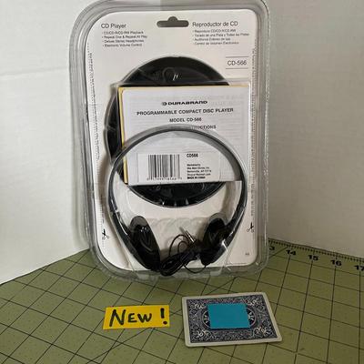 New! Durabrand Programmable CD Player CD-566
