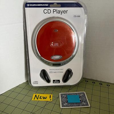 New! Durabrand Programmable CD Player CD-566