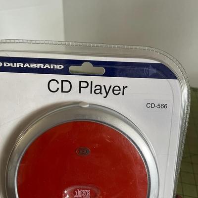 New! Durabrand Programmable CD Player CD-566