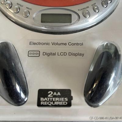 New! Durabrand Programmable CD Player CD-566
