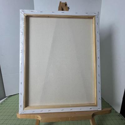 14 Canvas Boards & Easel