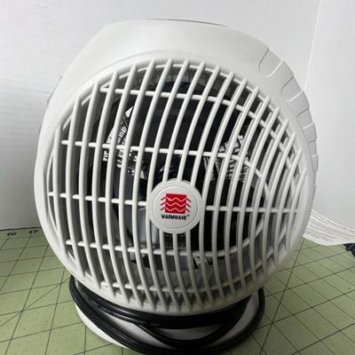 Living Solutions Table Fan and Warmwave Heater Fan