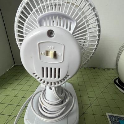 Living Solutions Table Fan and Warmwave Heater Fan