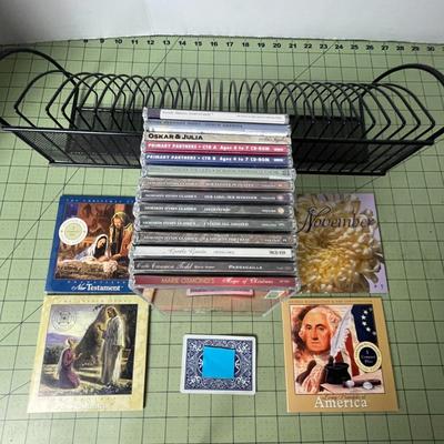 Vintage CD Storage Rack