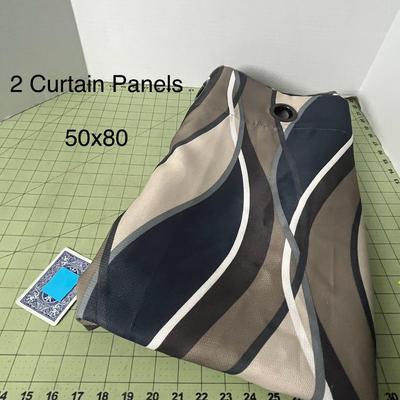 2 Set of Curtains Panels
