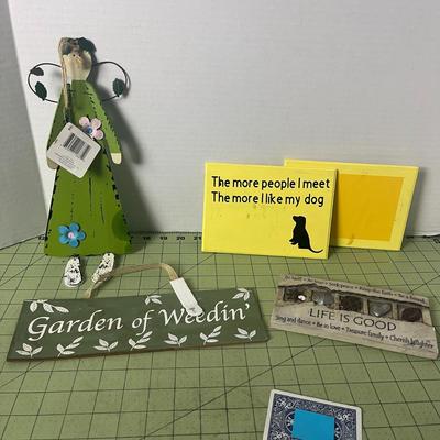 Variety of Wooden Hang Wall Signs
