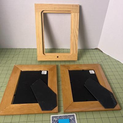 Wooden Photo Frame and Wooden Small Easel