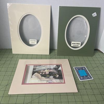 Matted Photo Frames - Set of Three